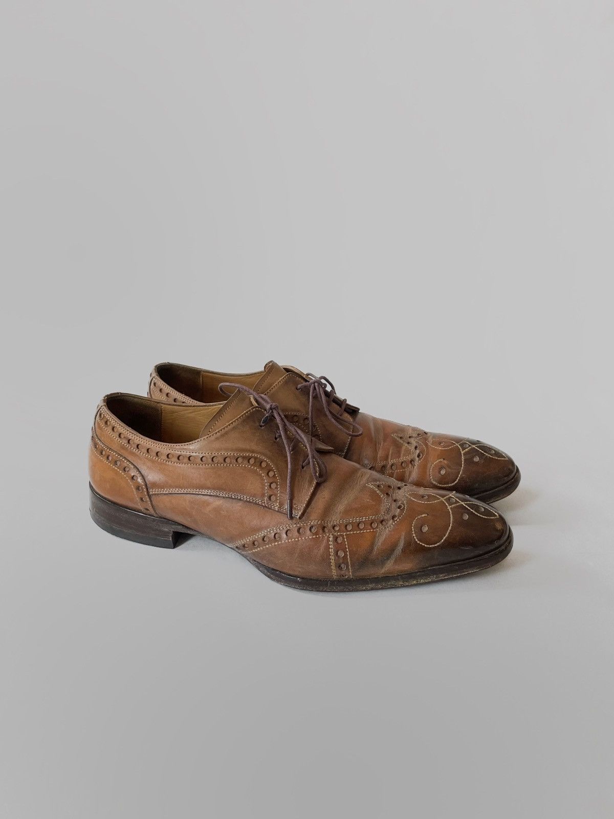 Officine Creative Archive Officine Creative leather brogue shoes Size US 9 / EU 42 - 1 Thumbnail
