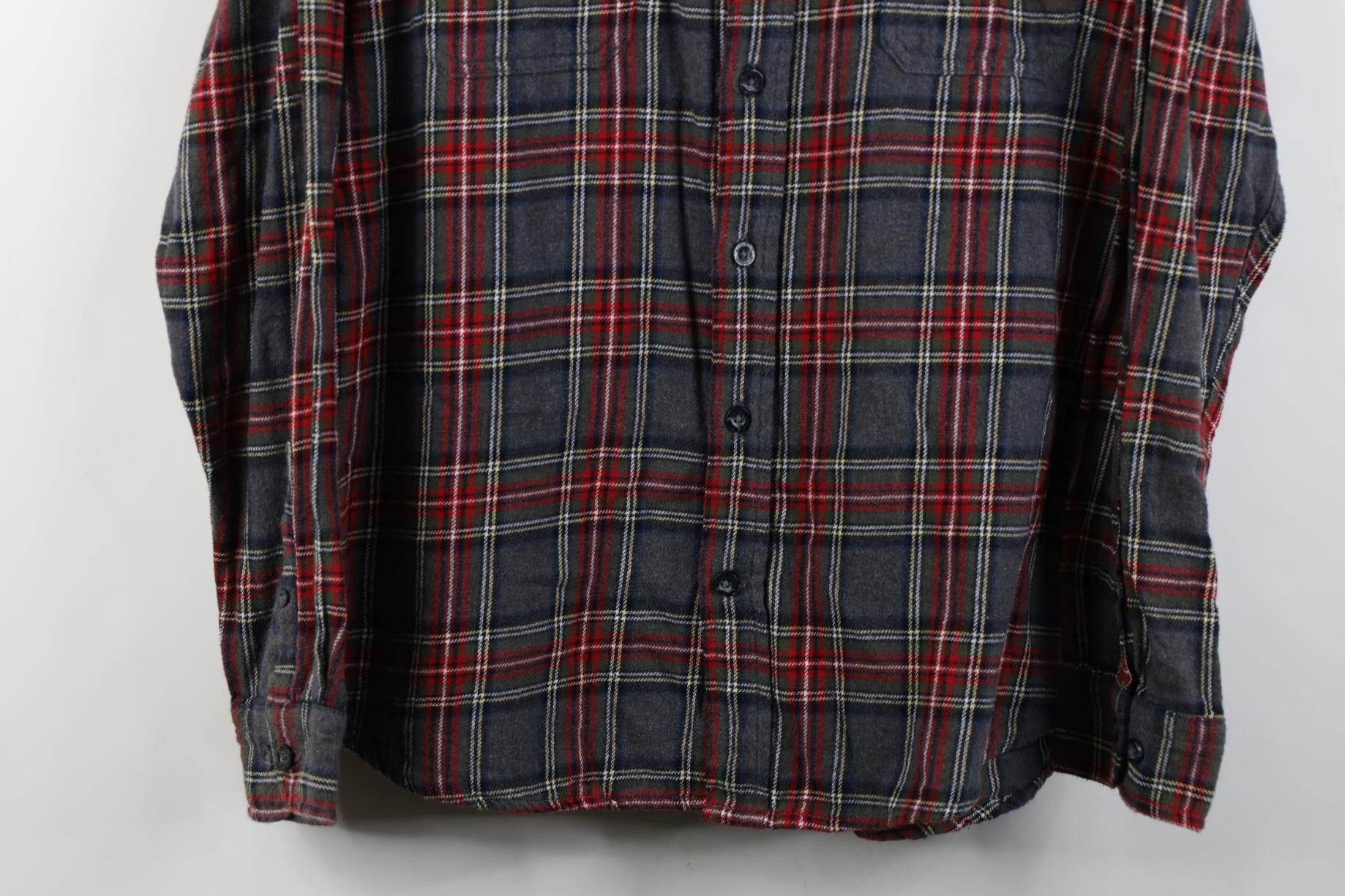 Woolrich Woolen Mills Vintage Y2K Woolrich Collared Button Shirt Plaid Cotton Size US XL / EU 56 / 4 - 3 Thumbnail