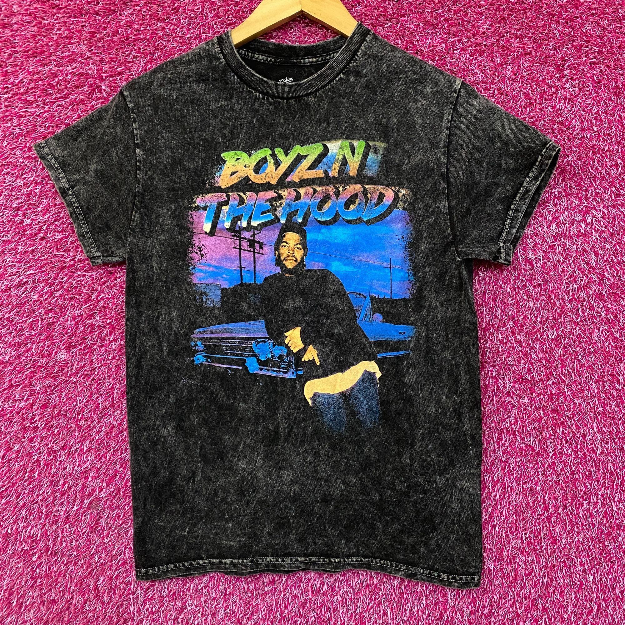 Rap Tees Boyz In The Hood Ice Cube Mineral Wash T-Shirt Extra Small Size US XS / EU 42 / 0 - 1 Thumbnail
