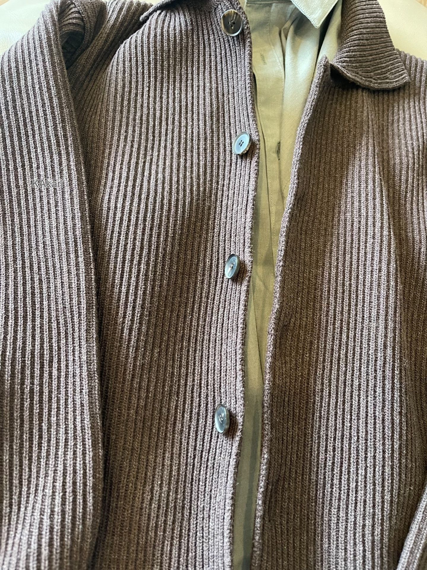 Auralee AURALEE Super Fine 160s Wool Cardigan Size US L / EU 52-54 / 3 - 4 Thumbnail