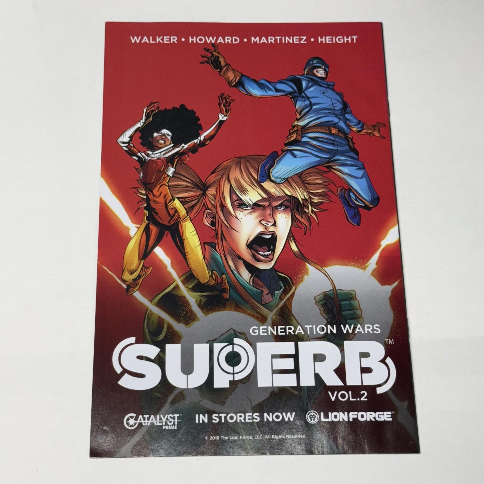 Designer Superb #11 Volume 3 Issue 2 JUL 2018 - Catalyst Prime NM+ Size ONE SIZE - 6 Thumbnail