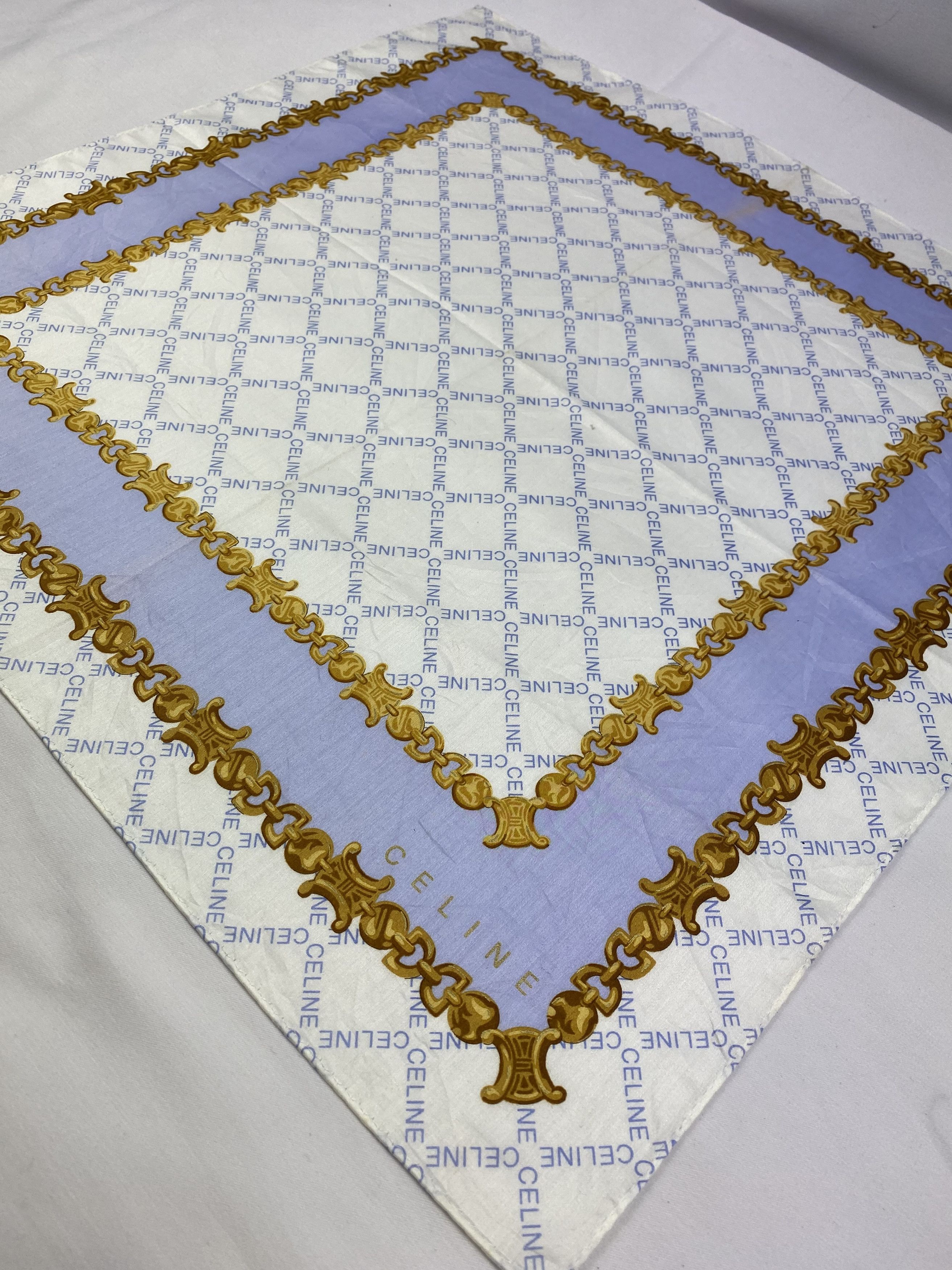Celine Celine Handkerchief / Bandana / Neckerchief Size ONE SIZE - 4 Thumbnail