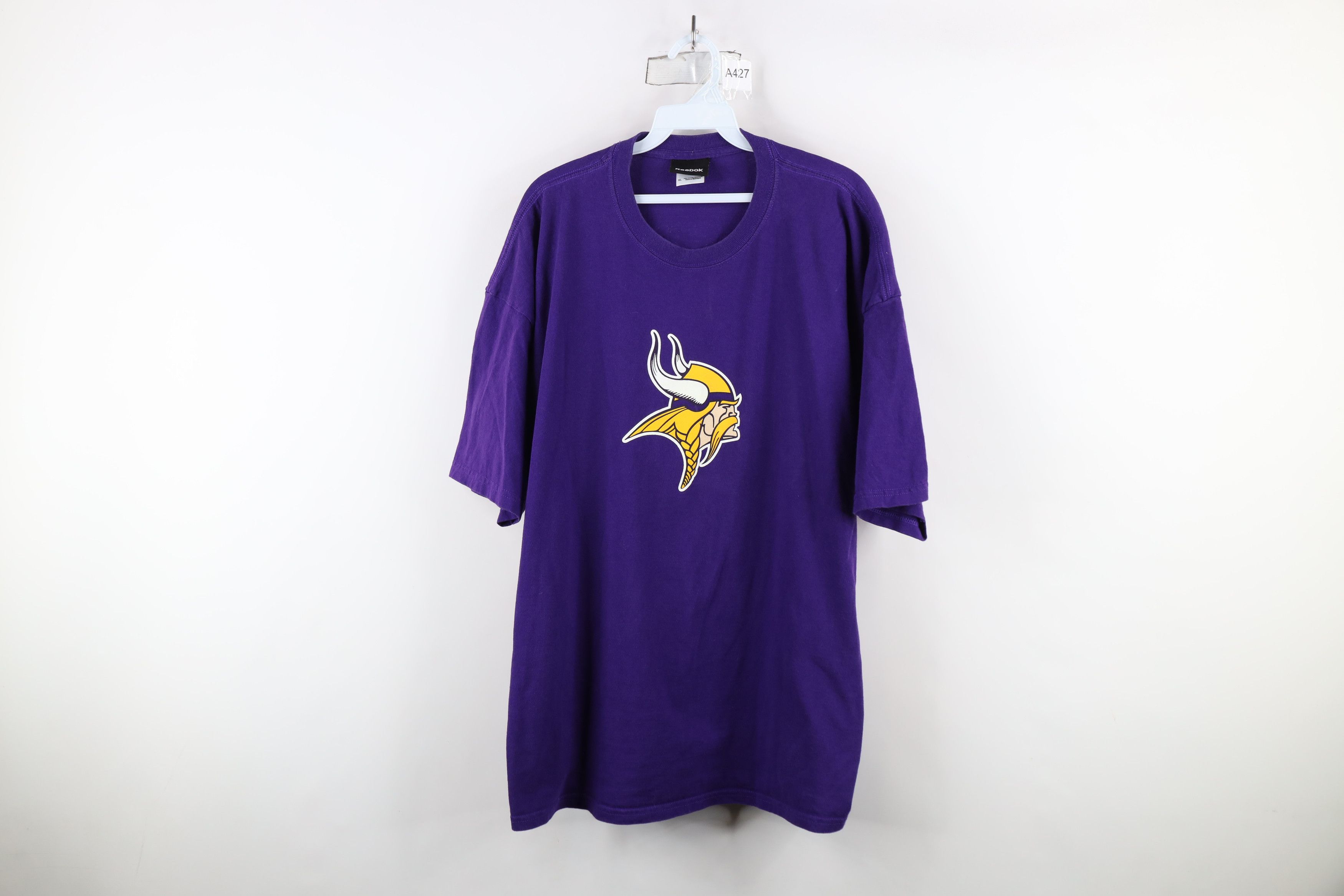 Reebok × Vintage Vintage Reebok Minnesota Vikings Football Jersey T-Shirt Size US XL / EU 56 / 4 - 1 Thumbnail