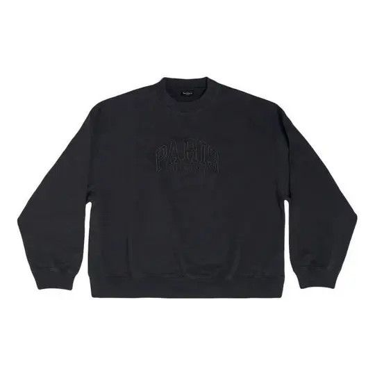 Balenciaga o1mt1gz0924 Cities Paris Sweatshirt Regular Fit in Black Size US XXL / EU 58 / 5 - 1 Thumbnail
