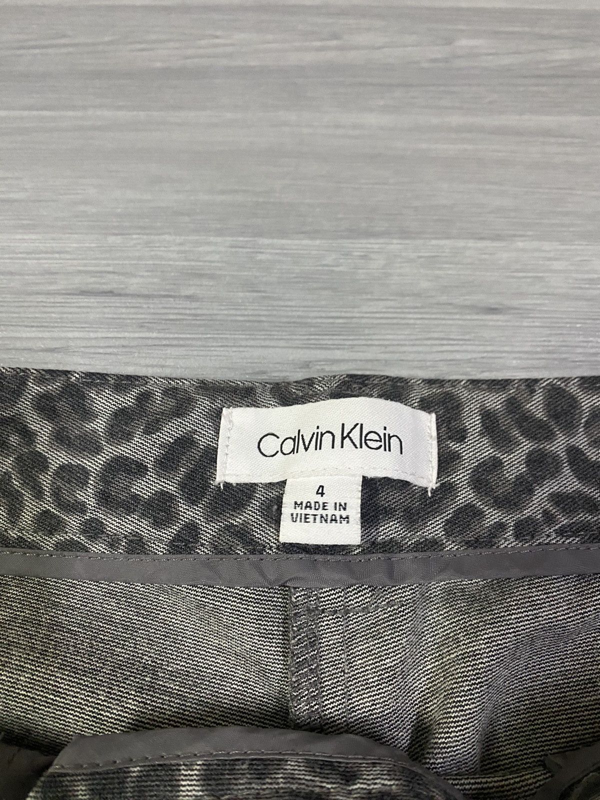 Calvin Klein Calvin Klein Leopard Skinny Size 31" - 8 Thumbnail