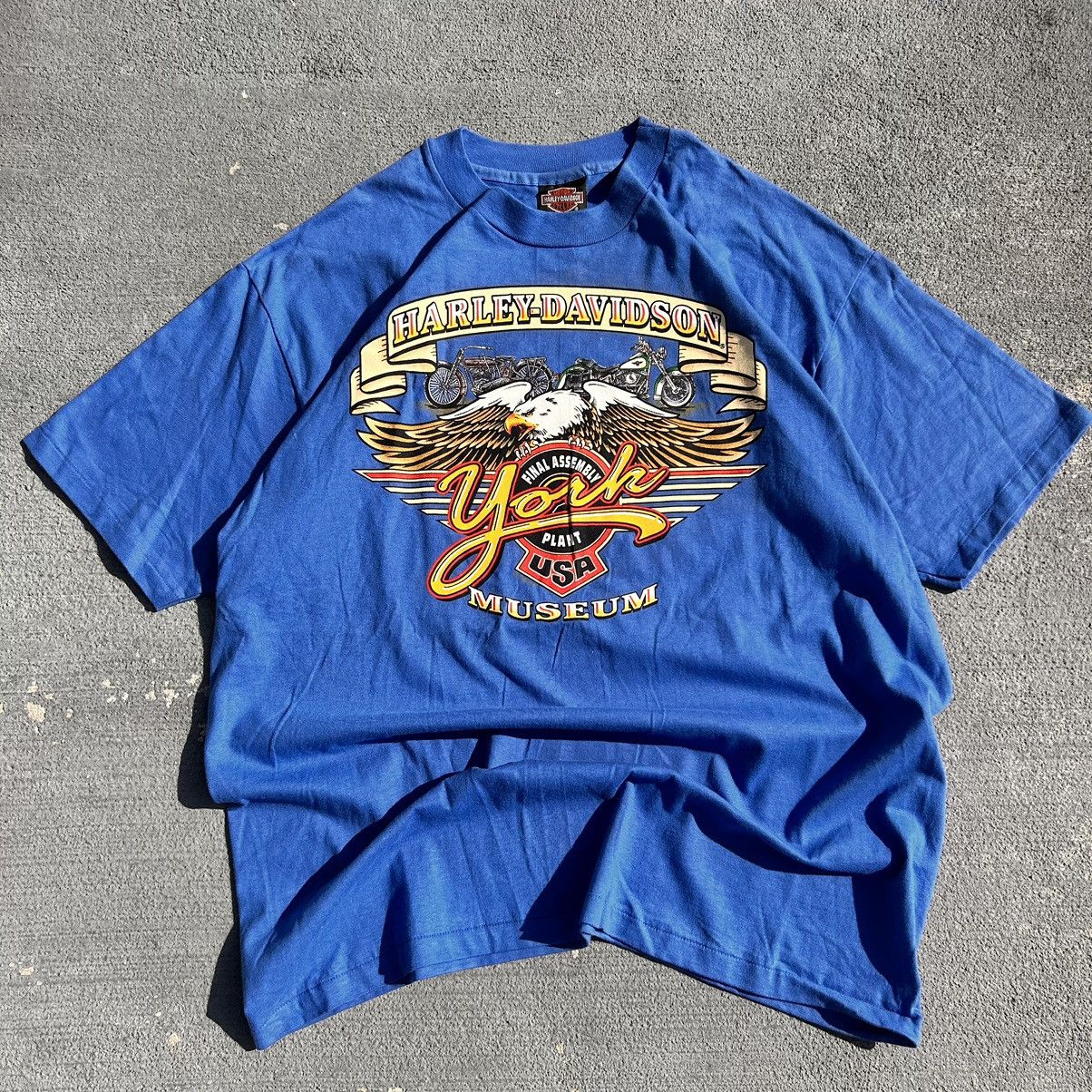 Harley Davidson × Vintage Vintage Harley davidson Tee’s Size US L / EU 52-54 / 3 - 13 Thumbnail