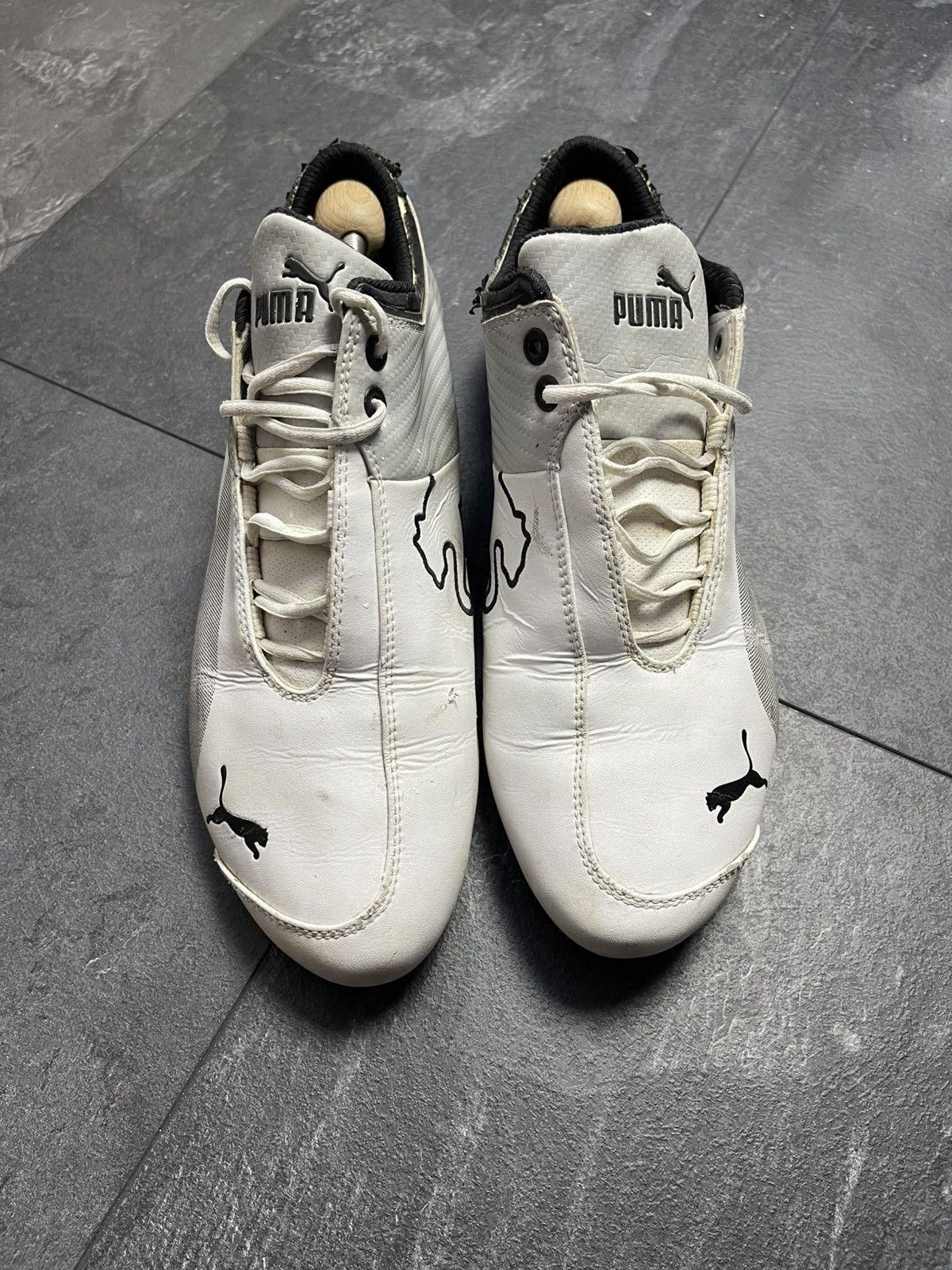 Streetwear Vintage Puma Speedcat Y2K Leather Sneakers Size US 10 / EU 43 - 5 Thumbnail