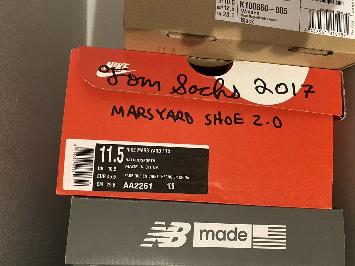 Nike × Tom Sachs 2017 Nike Tom sachs mars yard 2.0 - US11,5 Size US 11.5 / EU 44-45 - 12 Thumbnail