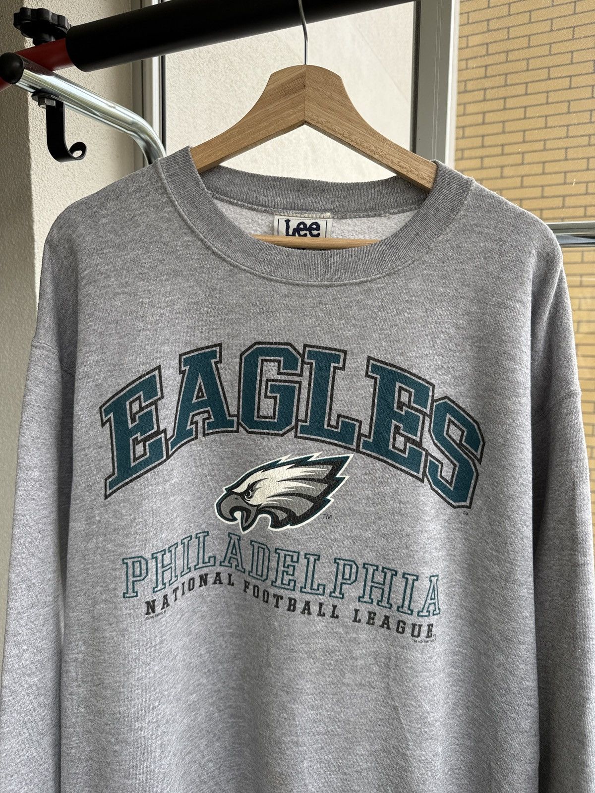 Lee 1997 Philadelphia Eagles Lee NFL Crewneck Sweatshirt Size US L / EU 52-54 / 3 - 2 Thumbnail