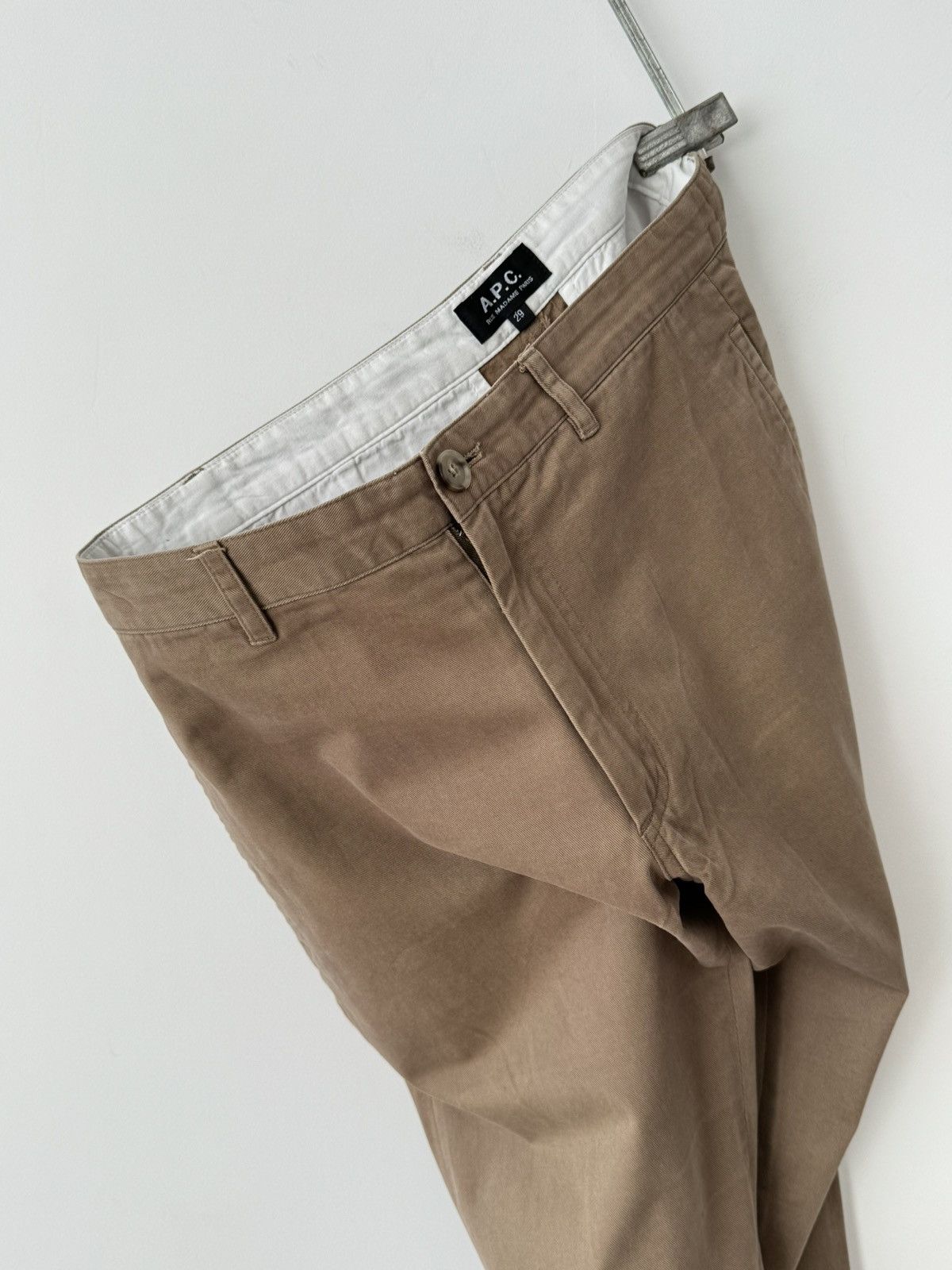 A.P.C. A.P.C. Rue Madame Paris Classic Chino Cotton Pants Size US 29 - 2 Thumbnail