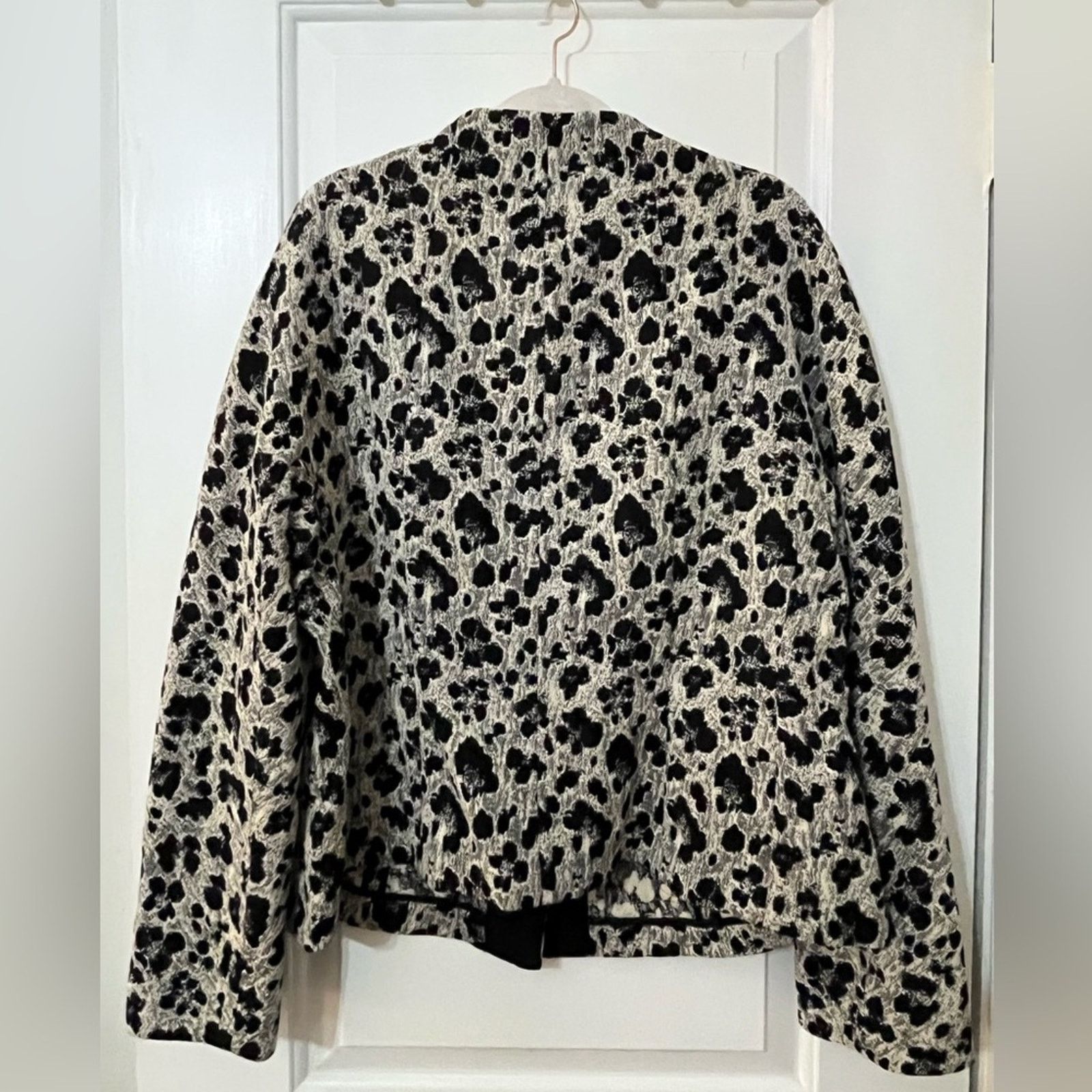 Lafayette 148 Lafayette 148 New York- wool blend print jacket- sz 14 Size XL / US 12-14 / IT 48-50 - 4 Thumbnail