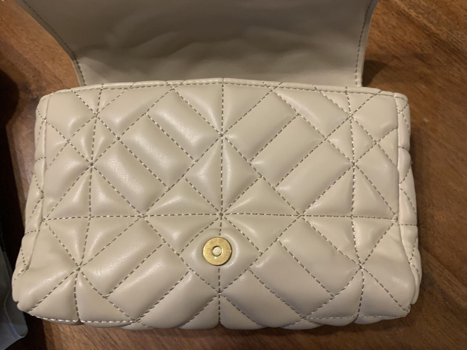 Zara Zara- Luxury Quilted Chunky Chain Shoulder Bag Size ONE SIZE - 2 Thumbnail
