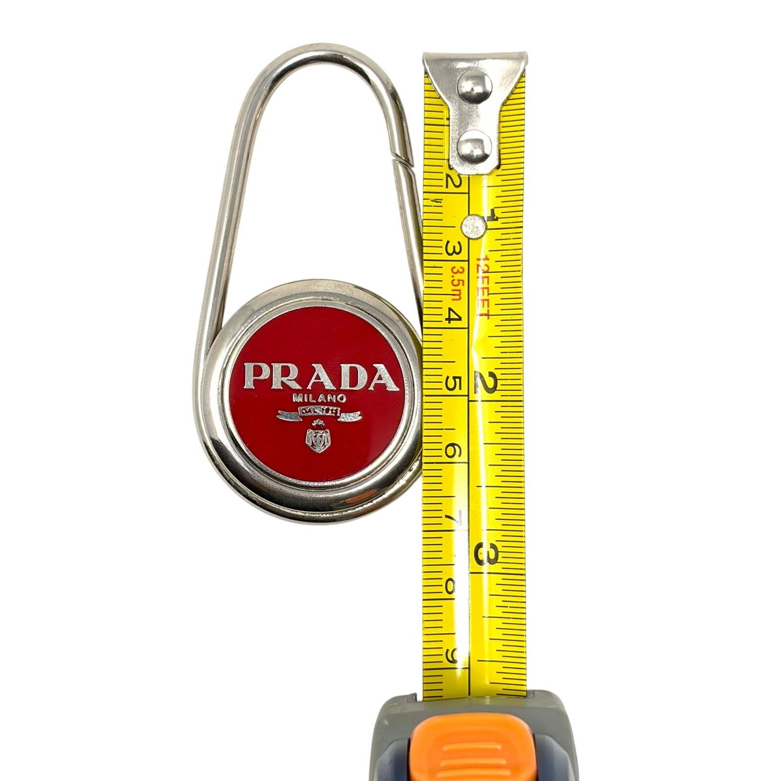 Prada Prada Vintage Metal Keyring Size ONE SIZE - 4 Thumbnail
