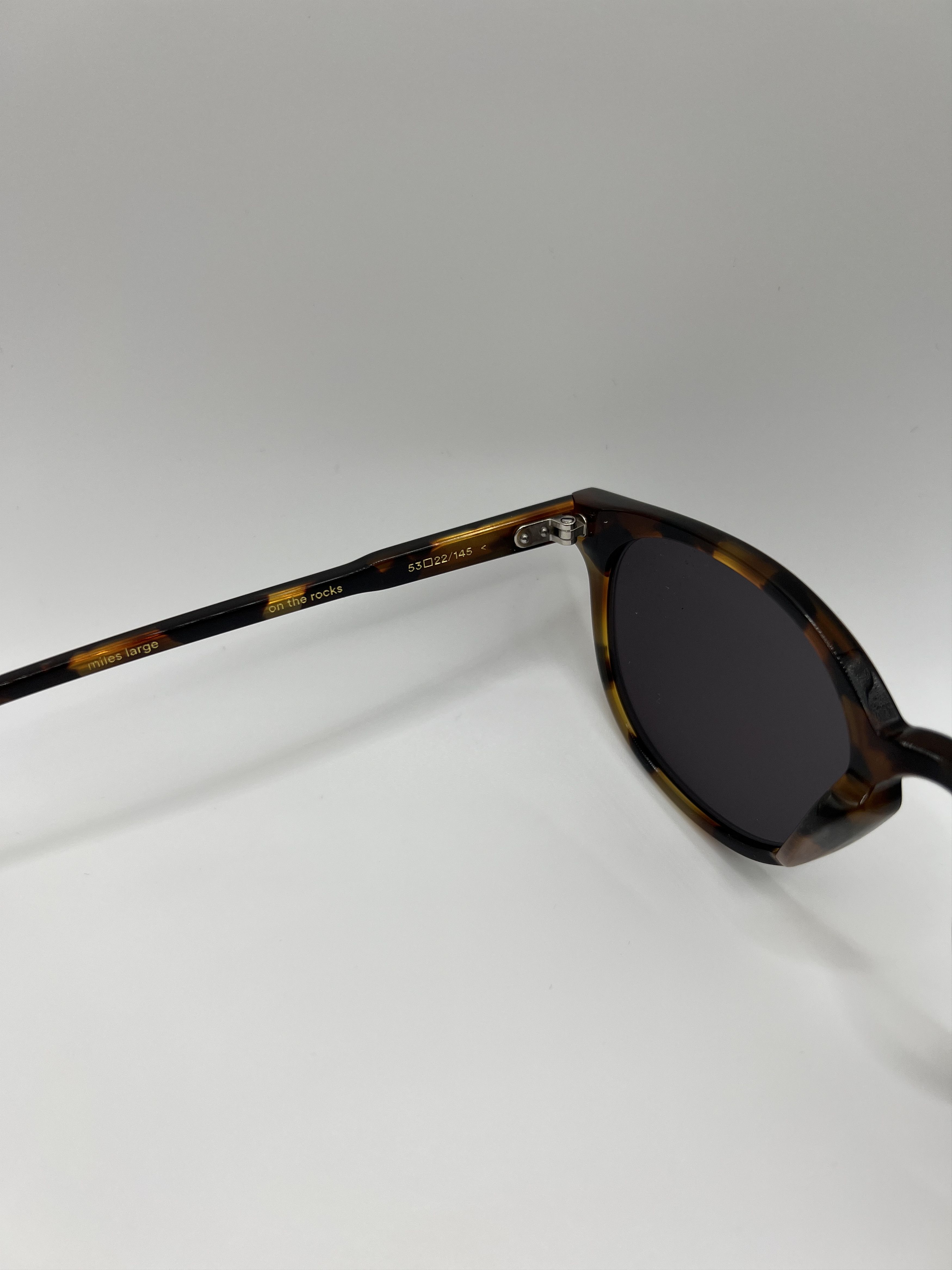 Ace & Tate Ace & Tate Miles Large “On the Rocks” Unisex Sunglasses Size ONE SIZE - 9 Thumbnail