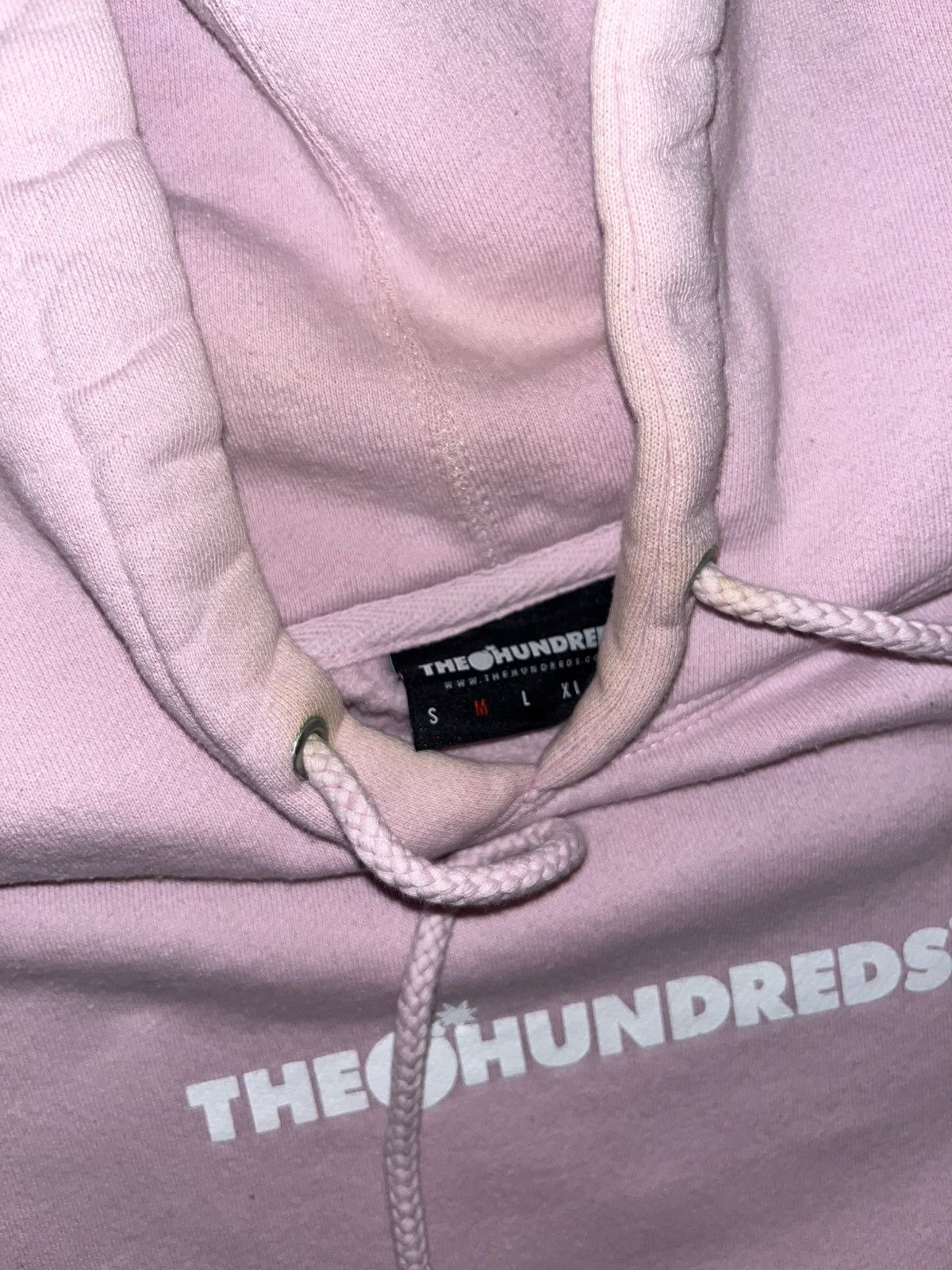 The Hundreds The Hundreds Pink Logo Hoodie Size US M / EU 48-50 / 2 - 3 Thumbnail