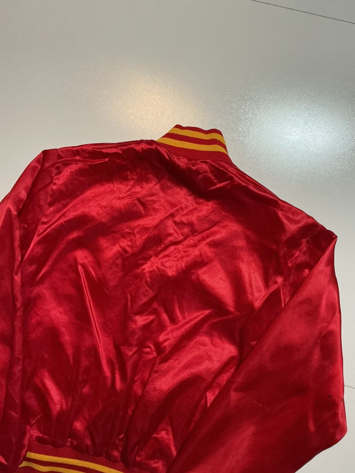Swingster Vintage 80s Swingster U.S. Marines Satin Bomber Jacket Size US M / EU 48-50 / 2 - 6 Thumbnail
