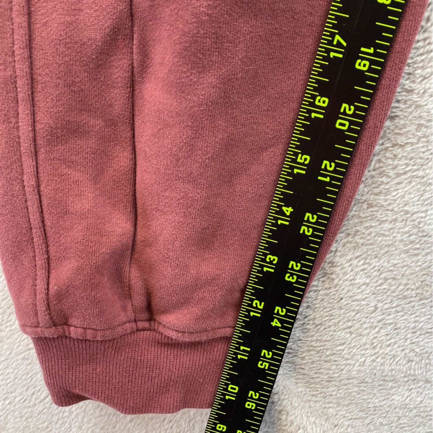 Lululemon Lululemon Womens Burgundy Joggers Size 8 Cotton Blend Elasti Size 30" / US 8 / IT 44 - 6 Thumbnail