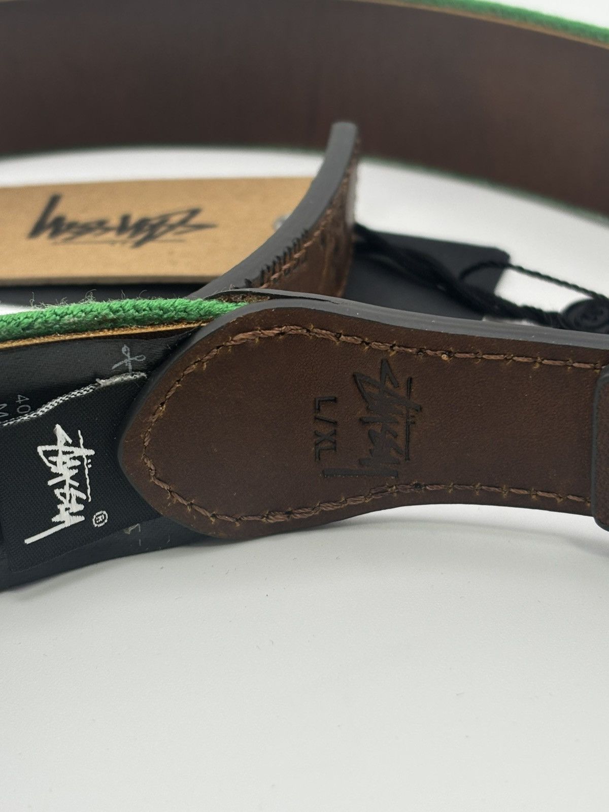 DENIM TEARS X STUSSY BELT SIZE L