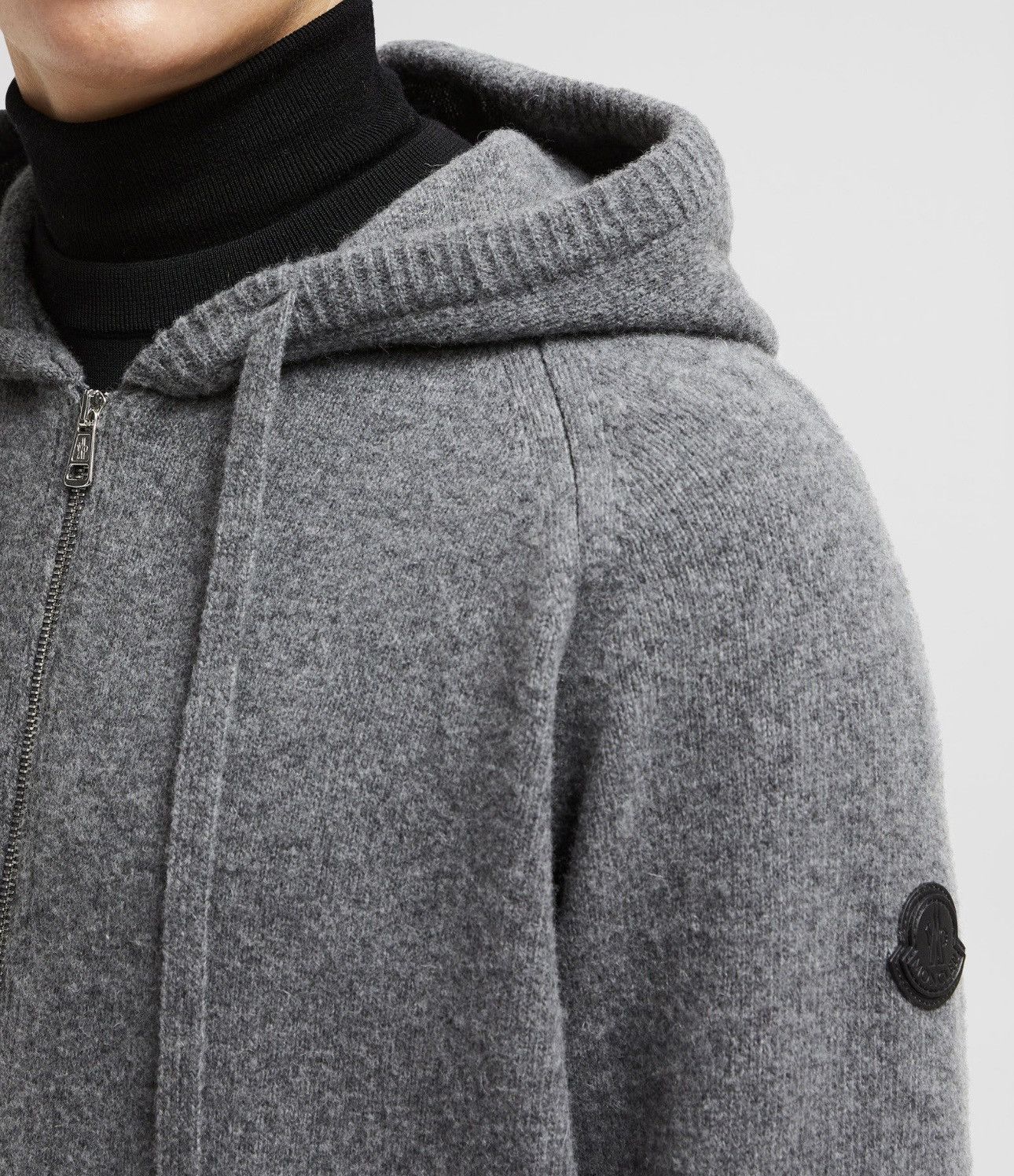 Moncler Moncler Wool & Cashmere Zipped Cardigan Size US M / EU 48-50 / 2 - 3 Thumbnail