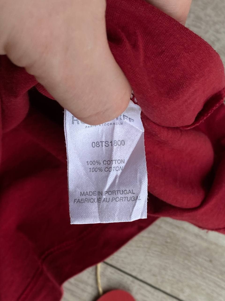 Other Ron Dorff Red Cotton T-Shirt, Size US S / EU 44-46 / 1 - 4 Thumbnail