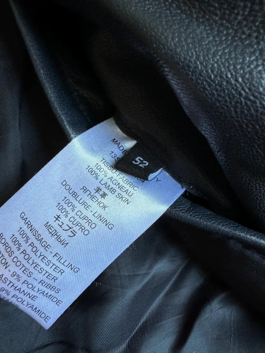 Givenchy SS2013 Givenchy Black Leather Brut Leather Jacket by Riccardo Tisci Size US L / EU 52-54 / 3 - 9 Thumbnail