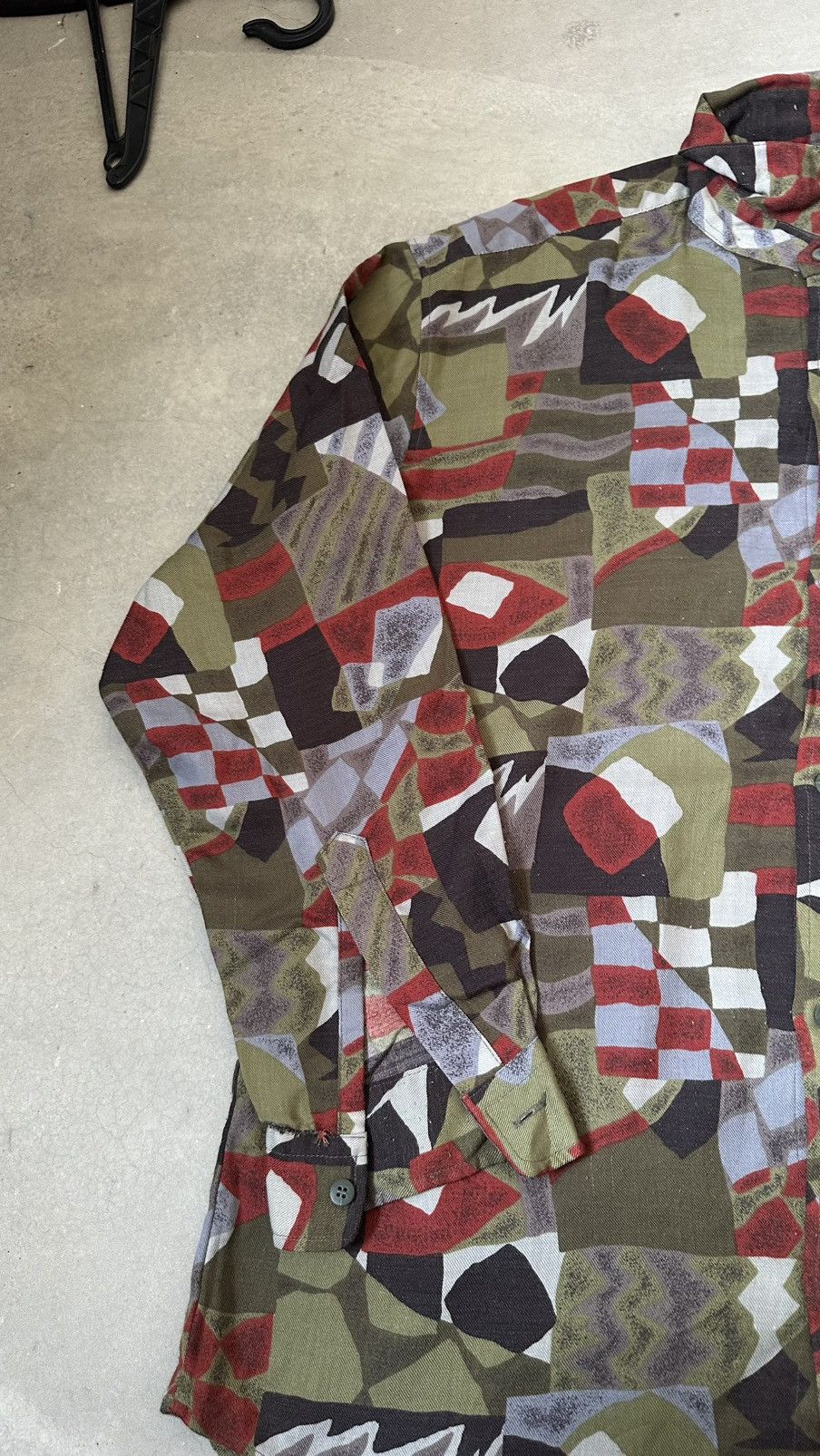 Vintage VINTAGE RAYON ART PRINT SHIRT Size US M / EU 48-50 / 2 - 5 Thumbnail