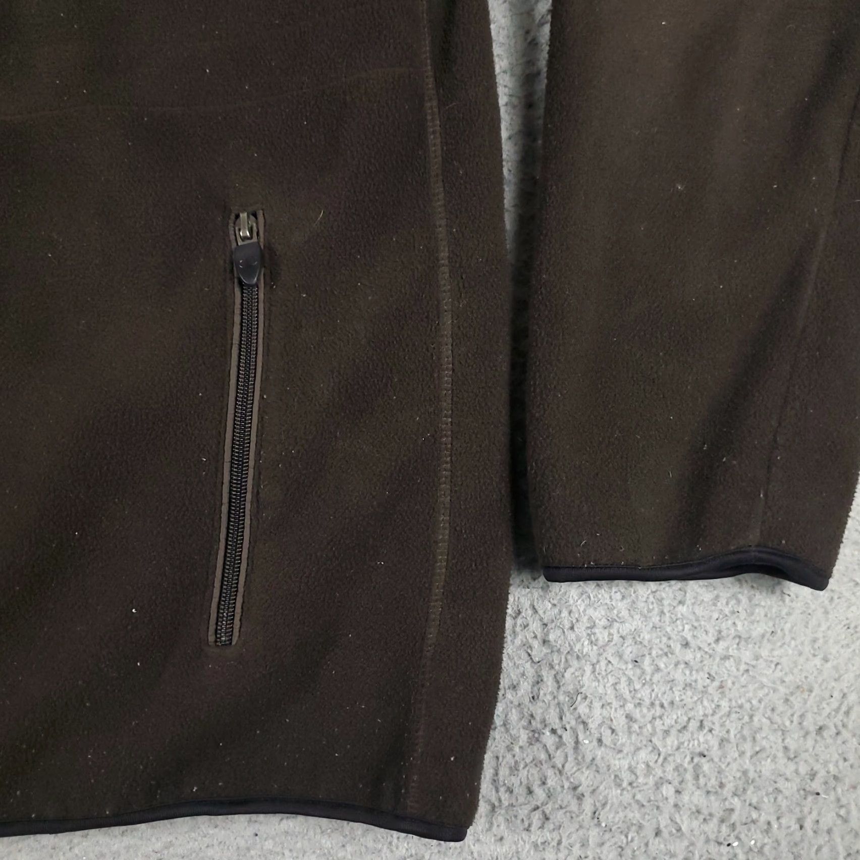 Champion Champion Jacket Mens Medium Brown Fleece Full Zip Up Winter Windbreaker Size US M / EU 48-50 / 2 - 4 Thumbnail