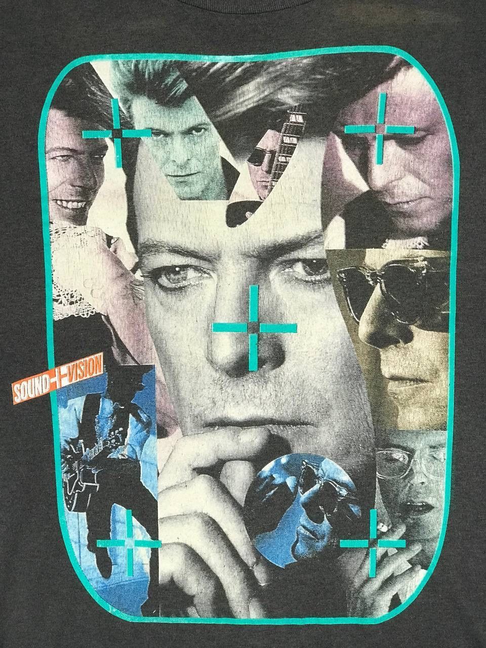 Band Tees × Vintage vintage 1990 David Bowie tour sound i vision Size US L / EU 52-54 / 3 - 3 Thumbnail