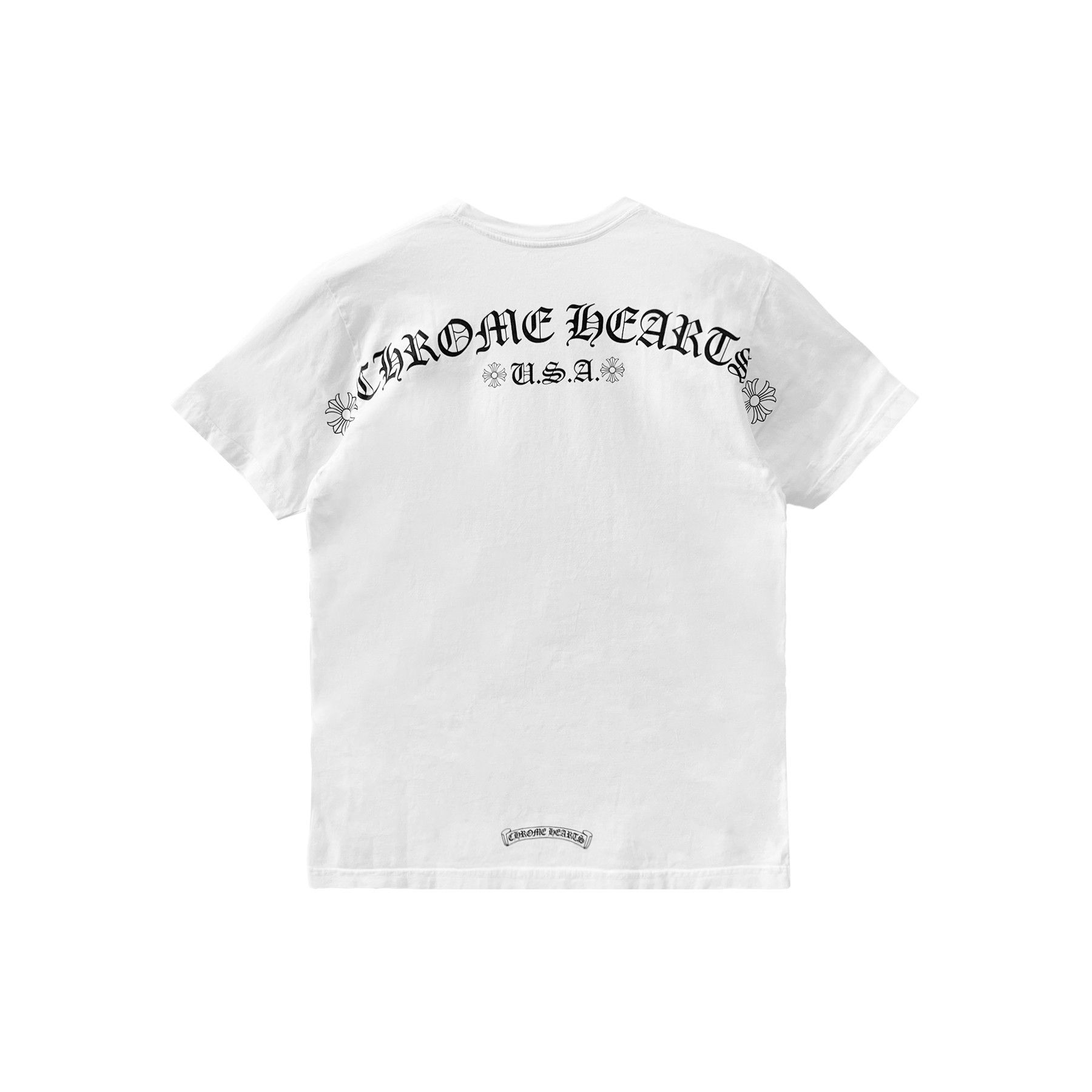 Chrome Hearts Chrome Hearts USA Script Cross Logo Tee Size US M / EU 48-50 / 2 - 1 Thumbnail