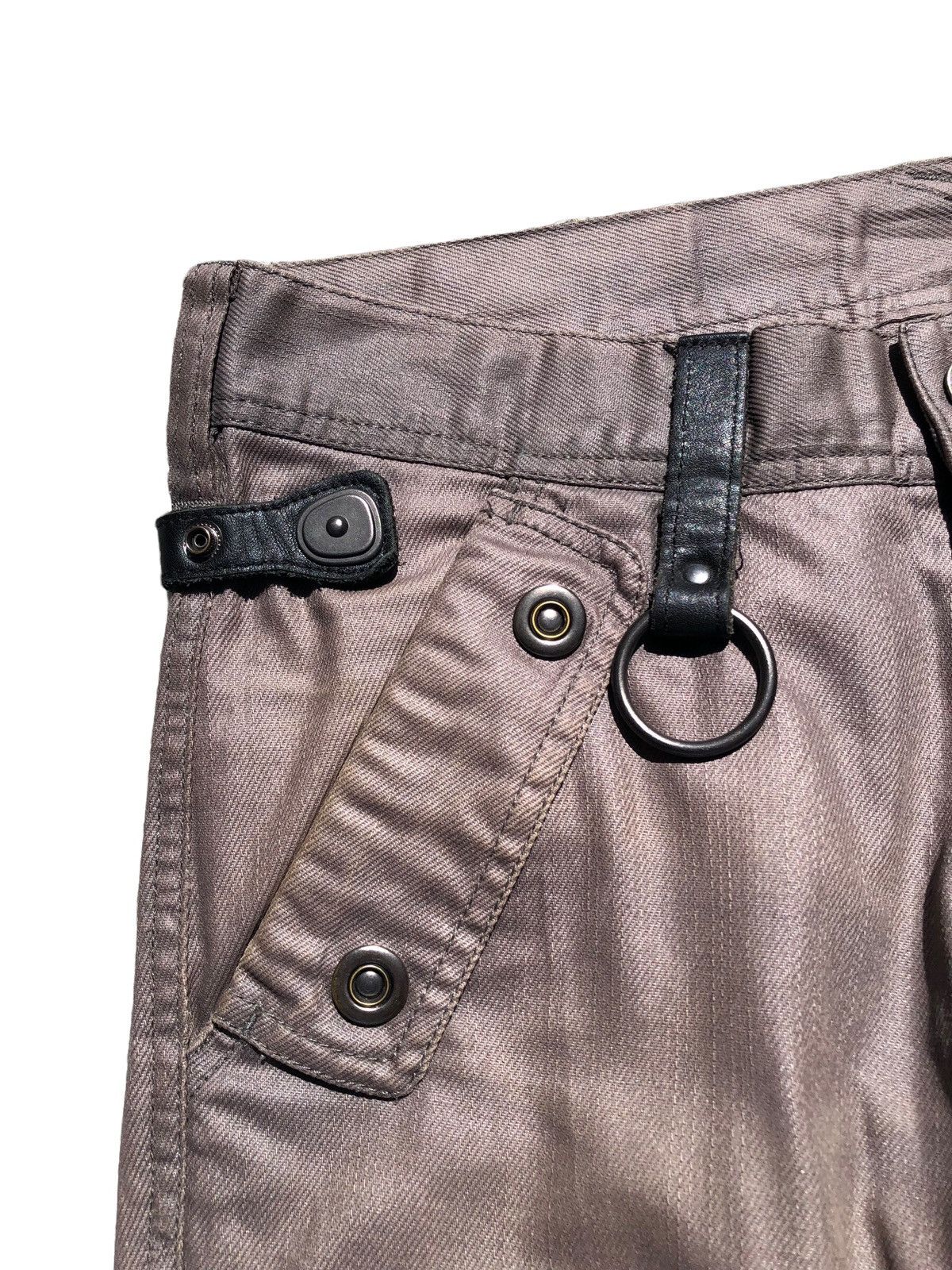 Tornado Mart waxed utility cargo pants