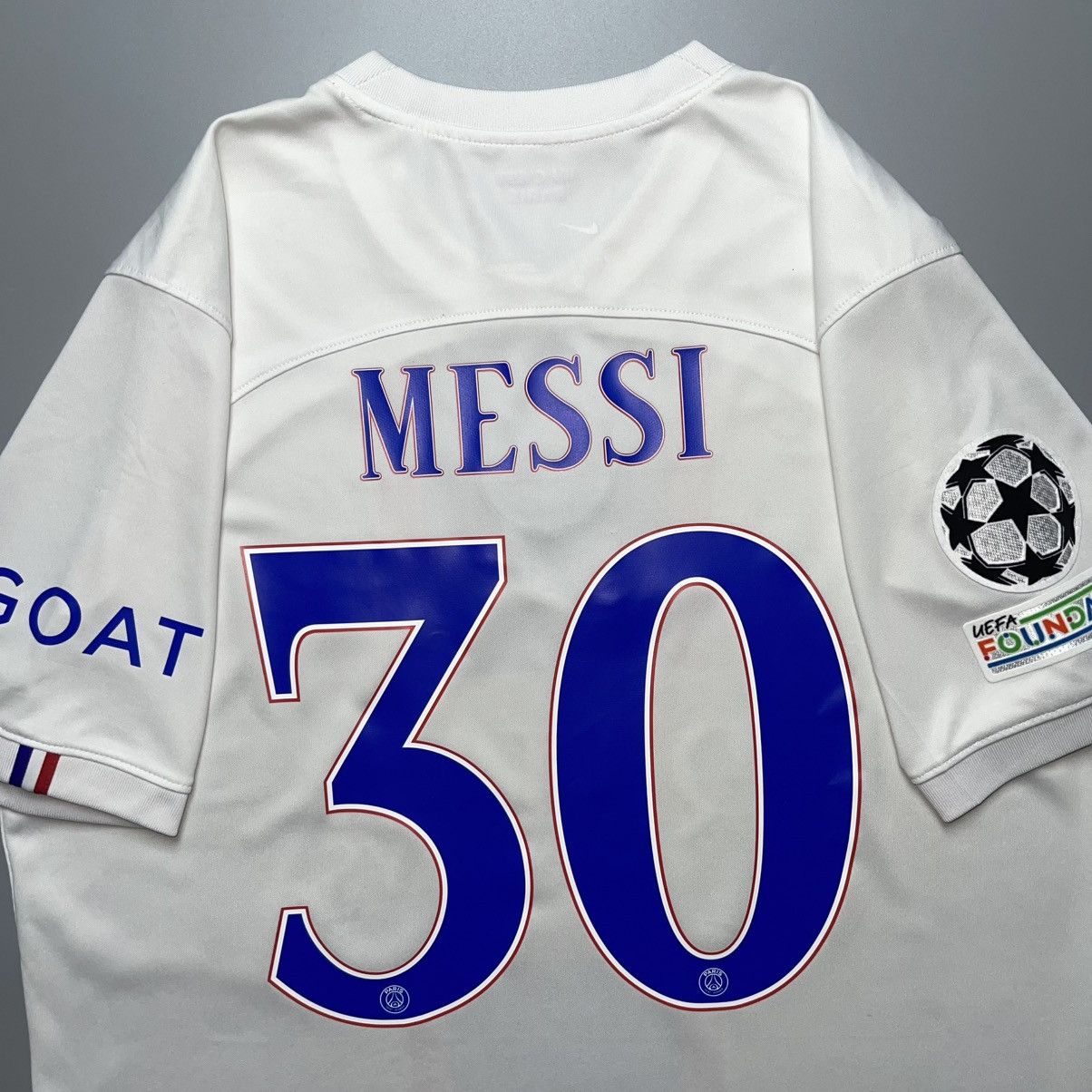 Nike PSG NIKE 2022/2023 FOOTBALL SOCCER THIRD JERSEY #30 MESSI Size US L / EU 52-54 / 3 - 10 Thumbnail