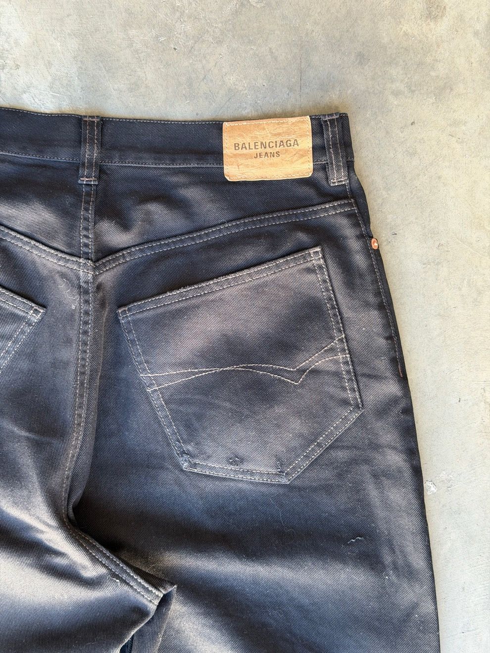 Balenciaga Balenciaga Black Baggy pre-distressed Denim Size US 32 / EU 48 - 7 Thumbnail