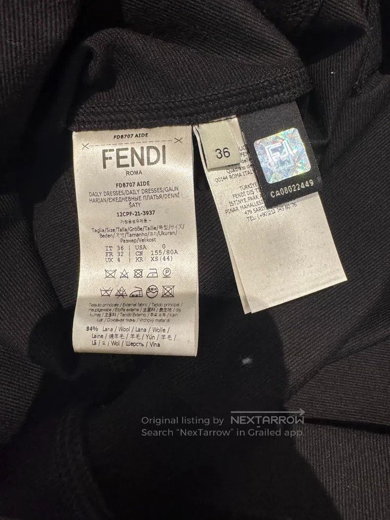 Fendi Fendi Dress Size XXS / US 00 / IT 34 - 5 Thumbnail