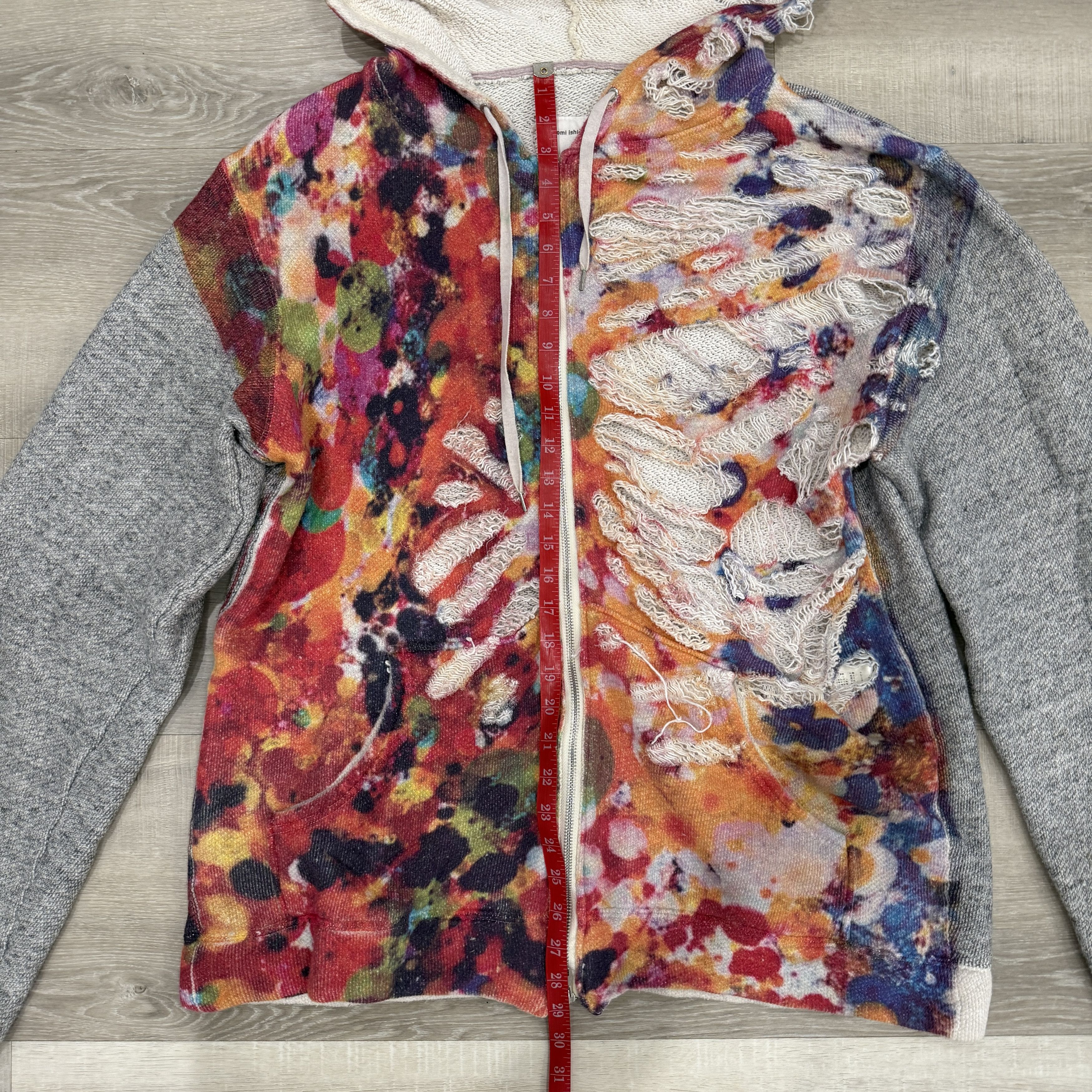 Nozomi Ishiguro Nozomi Ishiguro Knit Hoodie Size ONE SIZE - 3 Thumbnail