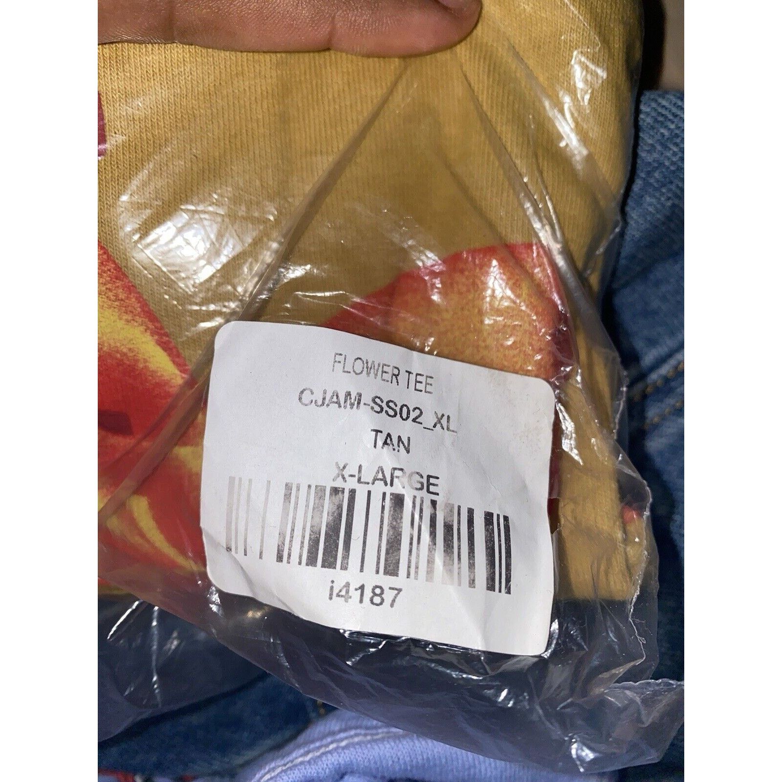 Travis Scott Travis Scott x Cactus Jack Flower T-Shirt Men Sz XL Tan New Size US XL / EU 56 / 4 - 5 Thumbnail