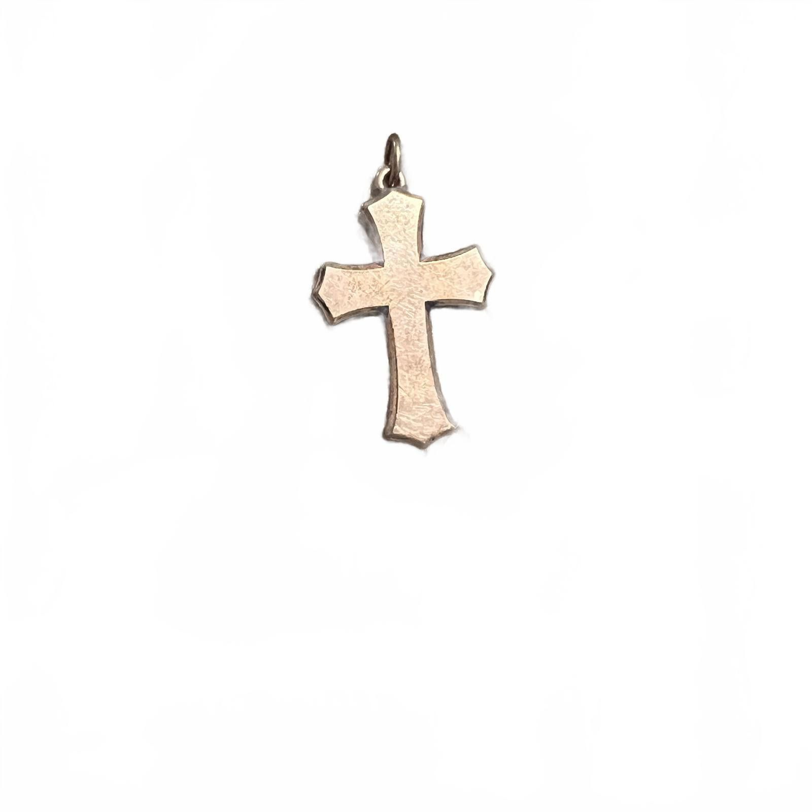 Unknown London Silver Cross Pendant Necklace Charm Size ONE SIZE - 1 Preview