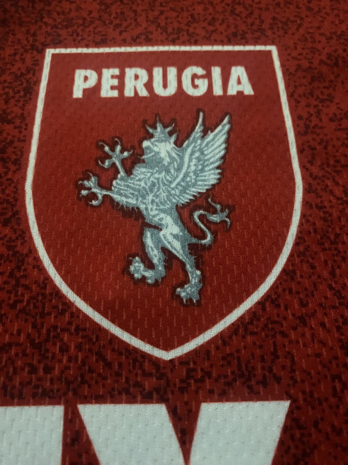 Vintage Galex Perugia 1998-1999 Home Jersey Worn By Nakata Jersey Size US L / EU 52-54 / 3 - 6 Thumbnail