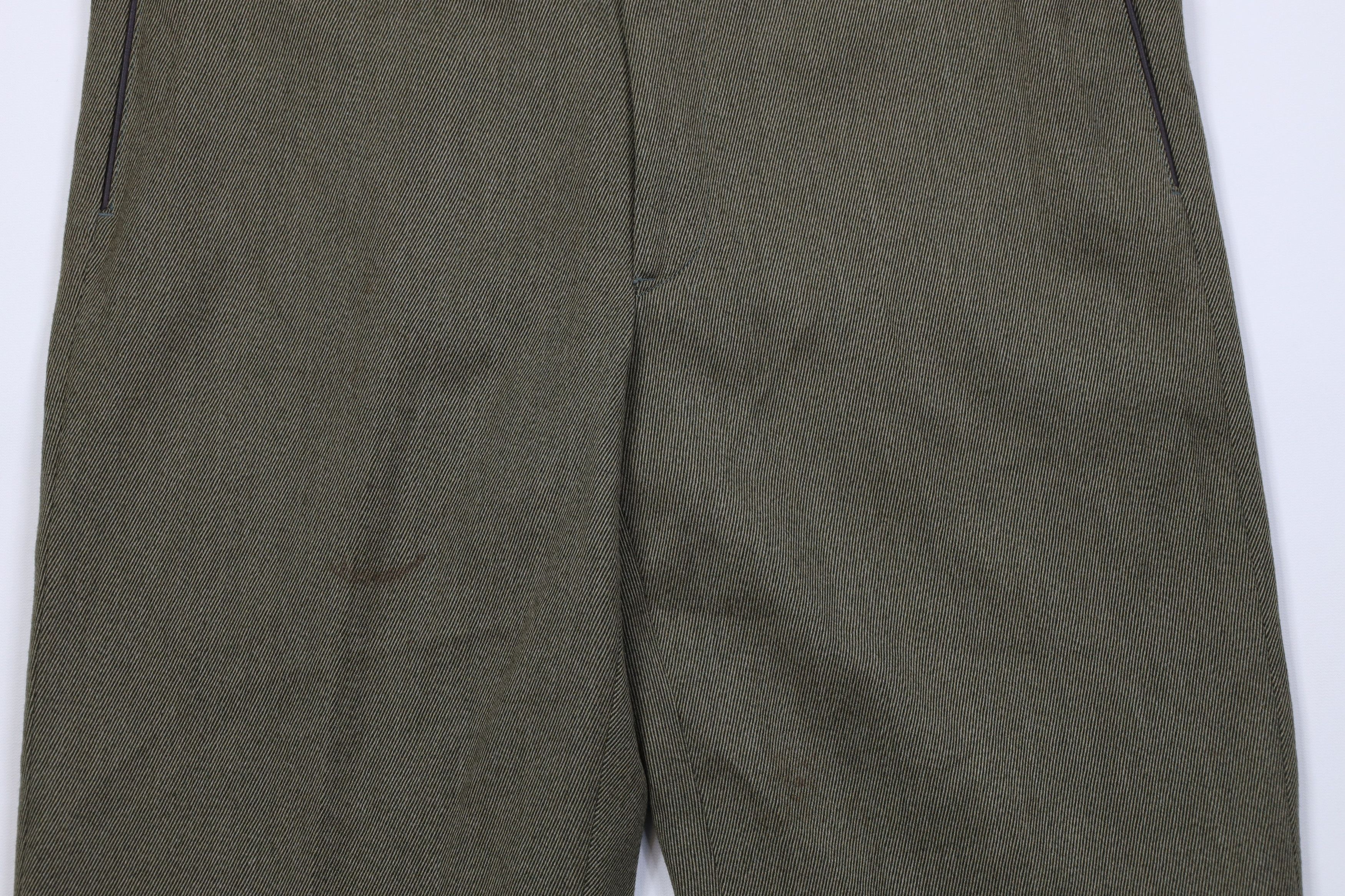 Vintage Vintage 70s Streetwear Wool Whipcord Chino Pants USA Size US 36 / EU 52 - 3 Thumbnail