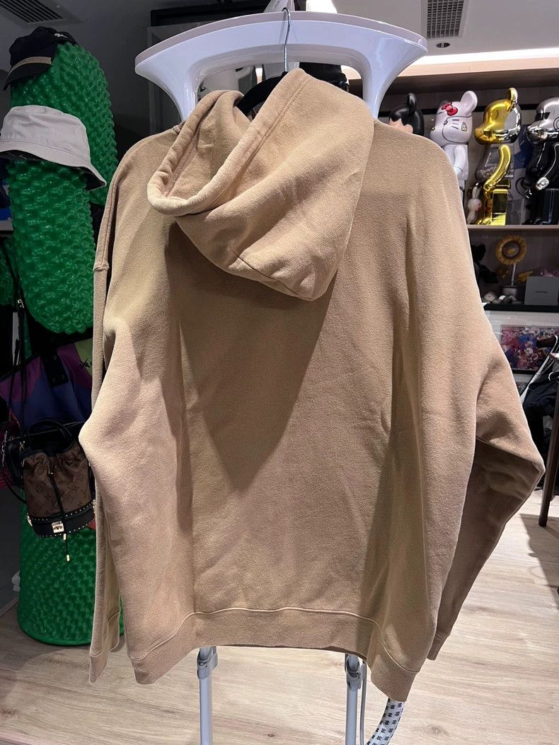 Balenciaga Balenciaga Khaki Embroidered Letter Hoodie Size M New with Size US M / EU 48-50 / 2 - 6 Thumbnail