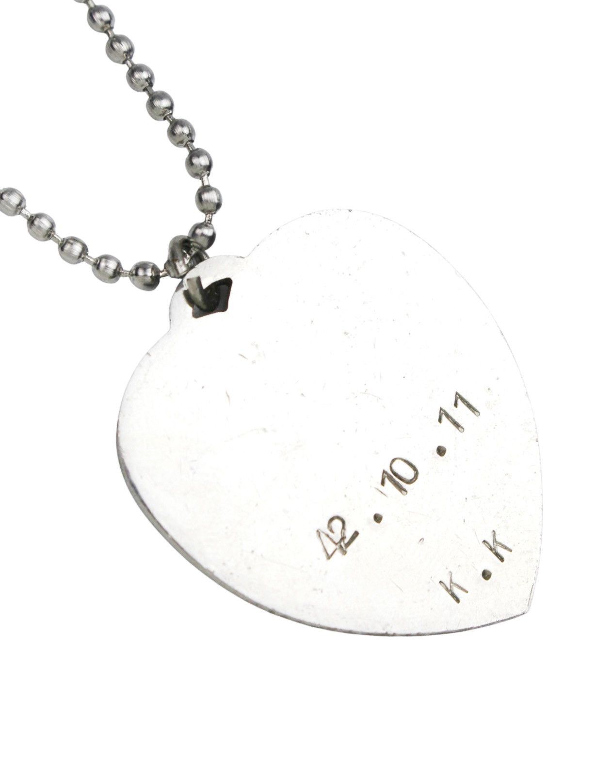 Hysteric Glamour 1967 AMAKUSA (天草) JAPAN "PEARL LINE" HEART SOUVENIR NECKLACE Size ONE SIZE - 4 Thumbnail