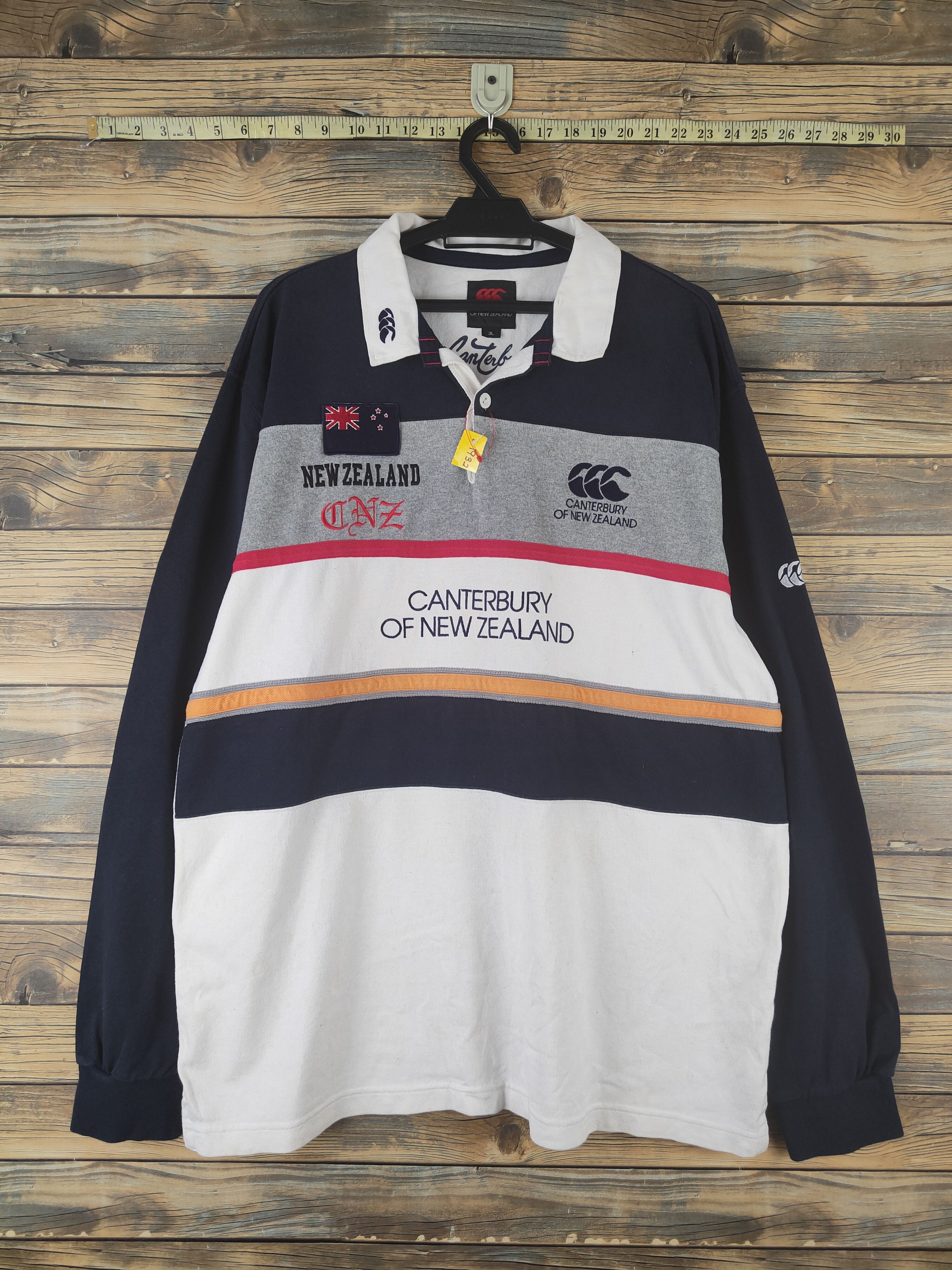 Canterbury of New Zealand DL Canterbury of New Zealand Black Long Sleeve Polos #1932 Size US XL / EU 56 / 4 - 1 Thumbnail