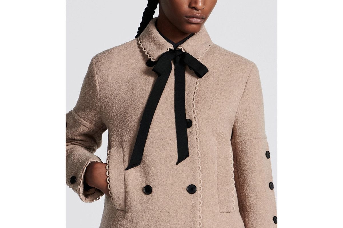 Dior o1bcso1str0225 Peacoat in Beige Size M / US 6-8 / IT 42-44 - 7 Thumbnail
