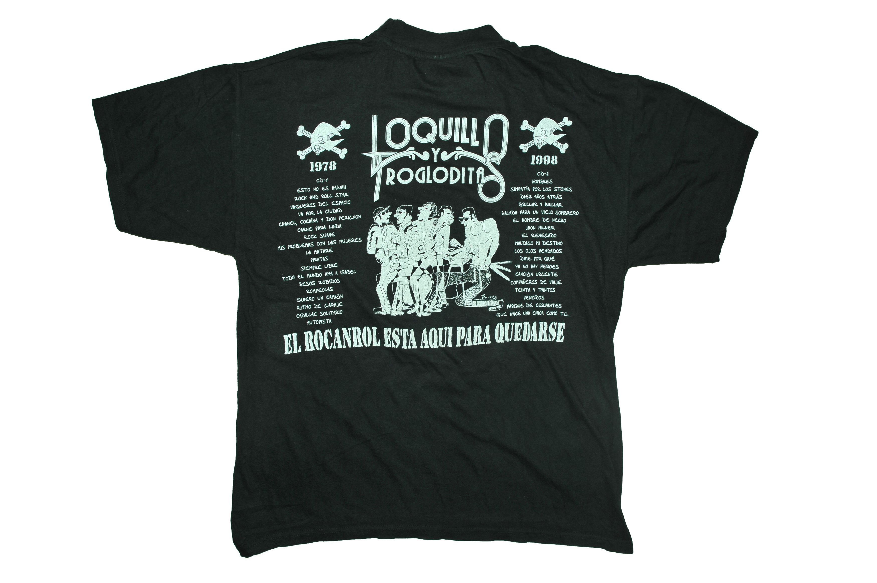 Vintage Vintage 1998 Loquillo Y Trogloditas 20 Years Anniversary Tee Size US L / EU 52-54 / 3 - 2 Thumbnail