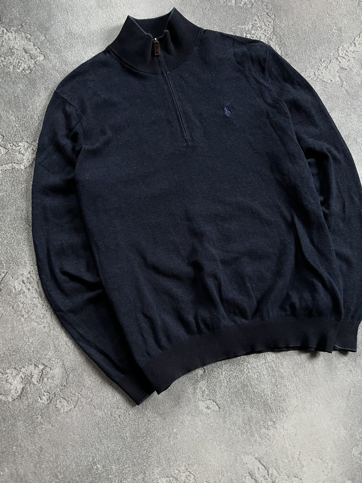 Polo Ralph Lauren Polo Ralph Lauren 1/4 Zip Sweater Sweatshirt Pullover Size L Size US L / EU 52-54 / 3 - 2 Thumbnail