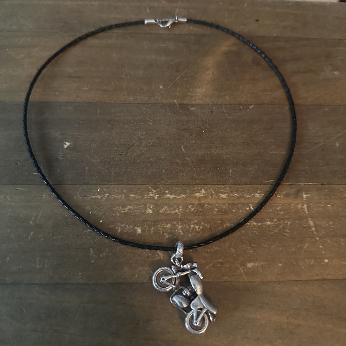 Other Unisex motorcycle pendant cord necklace Size ONE SIZE - 2 Thumbnail