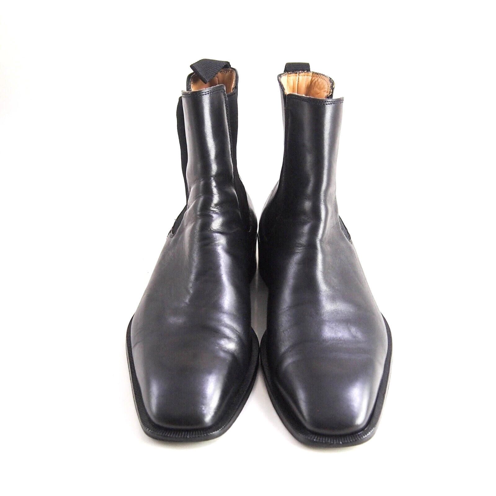 Valentino Valentino Garavani Chelsea Boots Black Leather US 8 EU 41 Size US 8 / EU 41 - 3 Thumbnail