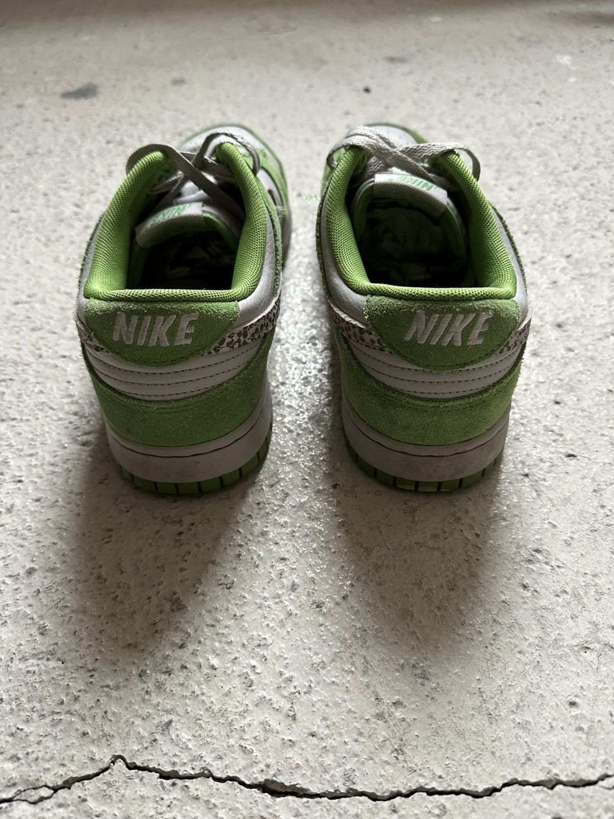 Nike Nike Dunk Low Safari Swoosh Green size - 45 us - 11.5 Size US 11.5 / EU 44-45 - 5 Thumbnail
