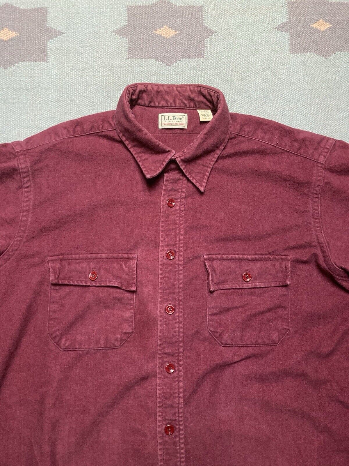 L.L. Bean × Vintage LL bean chamois flannel shirt jacket shacket thick 18 XXL Size US XXL / EU 58 / 5 - 2 Thumbnail