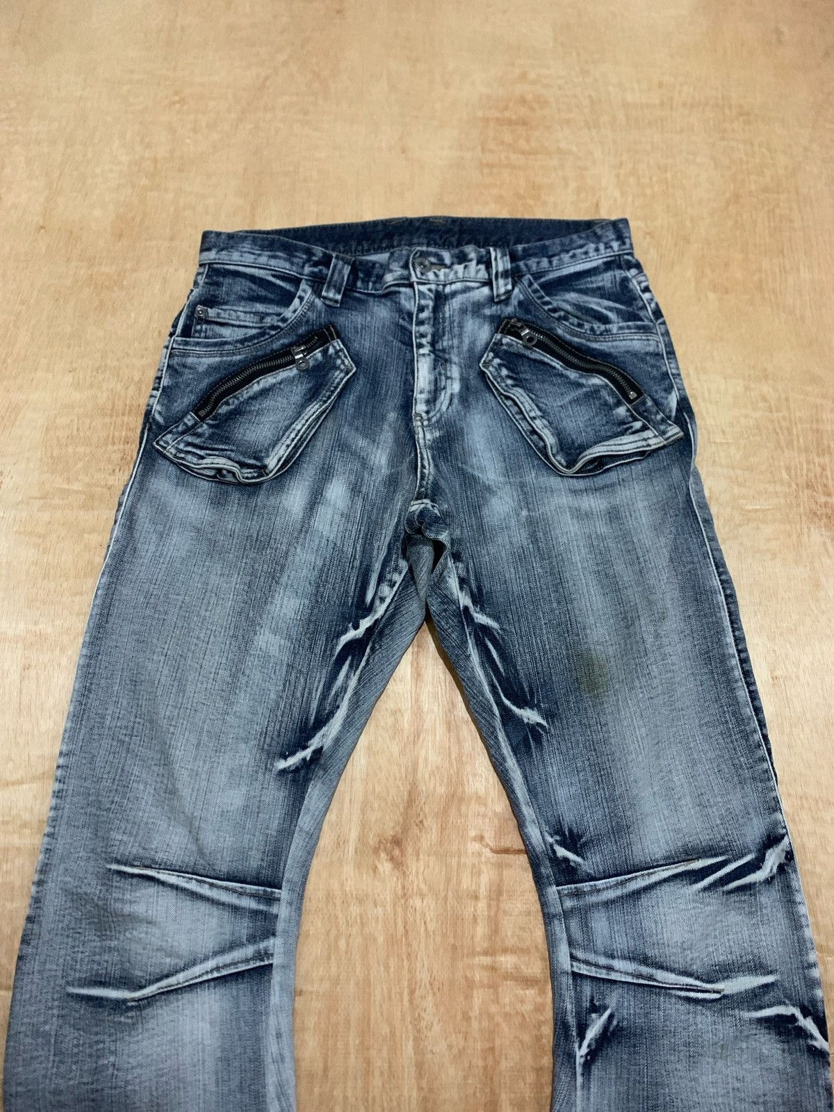 Japanese Brand × PPFM Japanese PPFM Denim Jeans Size US 33 - 2 Thumbnail
