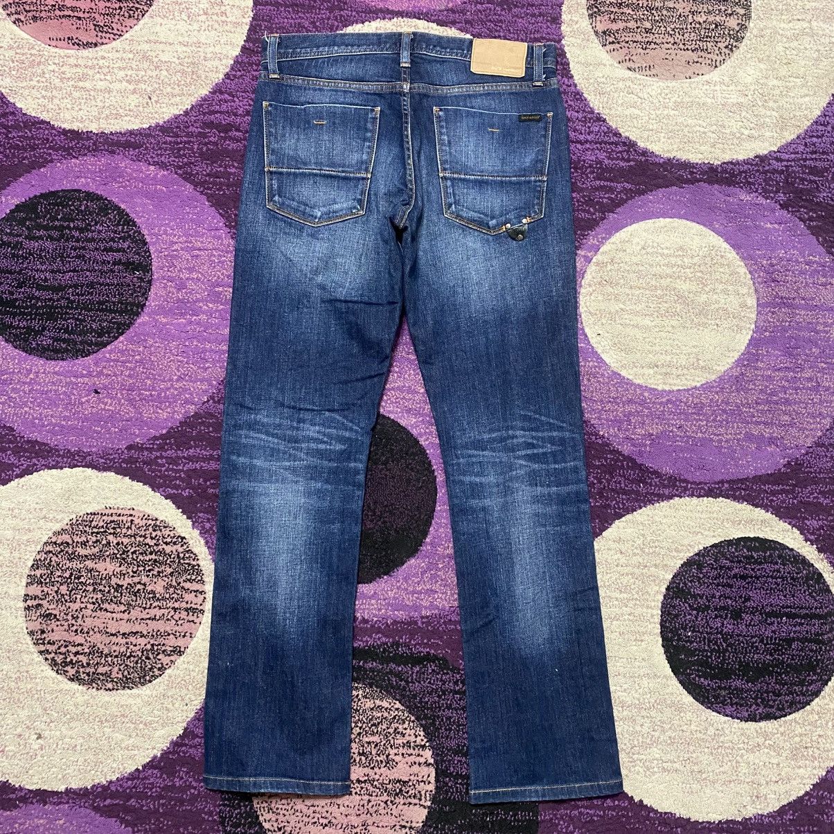 Japanese Brand Back Number Japan Denim Jeans Size US 32 / EU 48 - 8 Thumbnail